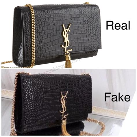 how to spot a fake YSL Bag